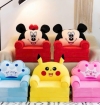 Ghế thú bông, ghế sofa hình thú 3 tầng cho bé