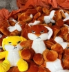 Thú nhồi bông hình thỏ mặt giận