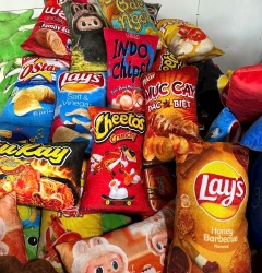 Gối Hình Bánh Snack Cho Bé