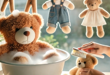 Cách Giặt Và Bảo Quản Gấu Bông Đúng Cách